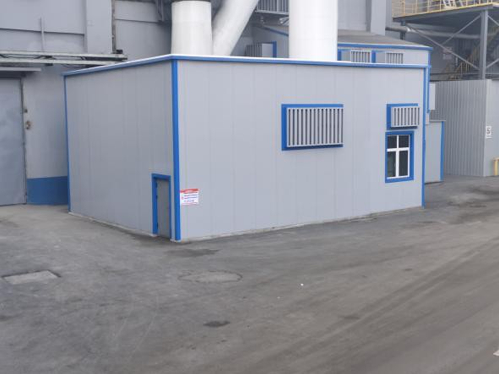 水泥厂风机隔声房