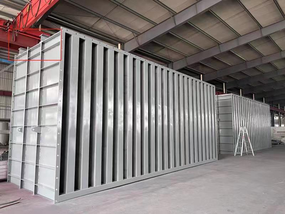 矩形接口风机消声器